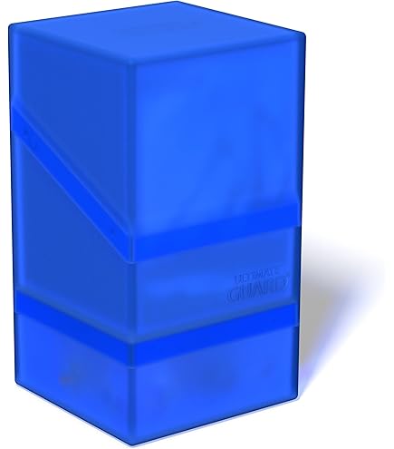 Ultra PRO - Satin Tower 100+ Card Deck Box (Glitter Black) - Protect Your Gaming Cards, Sports Cards or Collectible Cards In Ultra Pro's Stylish Glitter Deck Box, Perfect for Safe Traveling