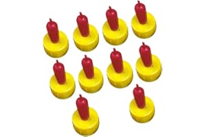 B BLESIYA 10pcs Nipple Orphan Bottle Lamb Pet Pup Dog Red Sheep Cat Goat Teat Drink Animal Feeding