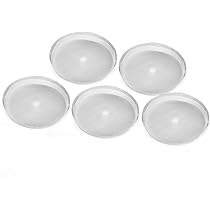 Filtres à Tamis Presse Française - Lot De 5 | Acier Inoxydable 150 Mailles | 6.5cm | Sans Résidus | Réutilisable