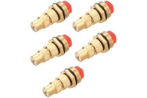 Cafopgrill 5 Pcs Spray Nozzles, G1/2'' 360 Degrees Rotation Garden Irrigation Sprinkler Misting Spray Nozzle Adjustable Watering Spray-head