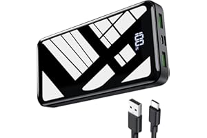 Bextoo Power Bank 27000mAh Powerbank USB C 22,5W Externer Handyakkus LCD Display Tragbares Ladegerät Eingängen und Ausgängen Kompatibel mit iPhone 15 14 13 12 Pro Samsung Huawei usw