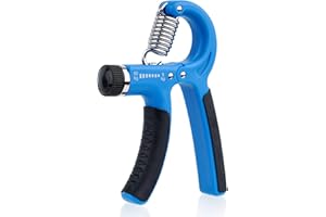 NORDFIT Grip Trainer - Adjustable Hand Gripper (5-60kg) - Forearm Strengthener & Hand Exerciser for Men and Women - Ergonomic, Portable, and Durable. Athletes, Musicians and Inujury recovery