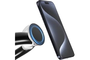 SINOTATO Handyhalterung für Magsafe für Fitness im Fitnessstudio, Fahrrad Handyhalterung Lenker Magnetisch Handy Fahrradhalterung für Fitnessgeräte, Kinderwagen, Einkaufswagen, Heimtrainer, Golfwagen (weiß)