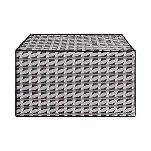 Fabrious Dust-Water Proof Microwave Oven Cover for IFB 17 L Grill 17PG3S (AT27042022K2/FB46)
