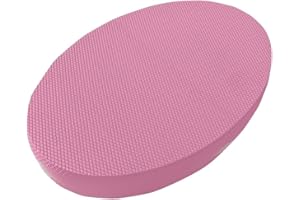 DELURA Balance Pads Balance Pads Pferd Fitness-Übungskissen Balancekissen Trainingsmatte Gymnastik Trainer Board (Color : Pink)