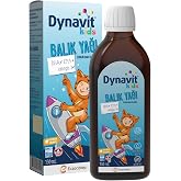 Dynavit Kids Balık Yağı 150 mL - &Ccedil;ocuklar i&ccedil;in 1300mg Balık Yağı, Omega-3, EPA, DHA - Portakal Aromalı