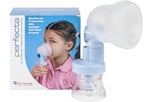 Air Liquide Healthcare, PERFECTA, Ampolla con Maschera per Bambini (fino a 5 anni), Terapia delle Basse Vie Respiratorie, Compatibilità Universale con tutti gli Aerosol di tipo pneumatico