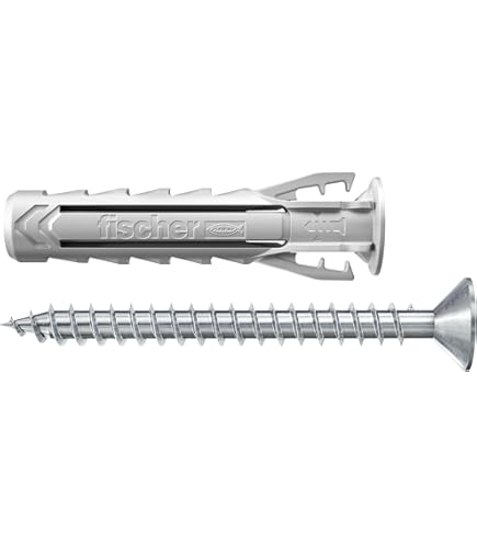 Tasselli Fischer FWA 8x80 Per Calcestruzzo - Ancoraggi Metallici Per Fissaggi Pesanti