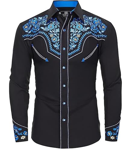 Chemise Western Country ROMANTICA - Promo - 30% Coton 70% Polyester - Neuf Avec étiquettes
