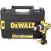 Dewalt Ak&uuml;l&uuml; darbeli matkap/darbeli matkap (460 W, 18 V, LED &ccedil;alışma lambası, fır&ccedil;asız motor teknolojisi, 2 kademeli tam meta
