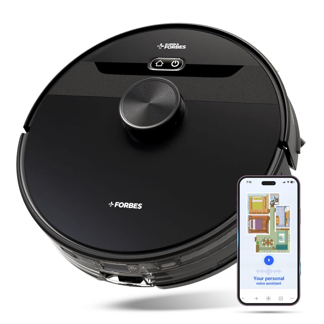 Eureka Forbes SmartClean Nuo: Advanced Robotic Vacuum with LiDAR Navigation
