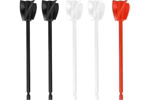 DAWRIS 5 Pezzi Miscelatore Epossidico per Resina, Attacco Miscelatore epossidico per Trapano maalr potenti potenti agitatore di resina a mano Miscelatore per Pittura Pale per Trapano Miscelatore Resina