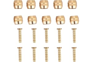 CANYITA Brake Olive Insert, 10 Set Bike Brake Olive and Connector Insert Set for Shimanos Replacement Part