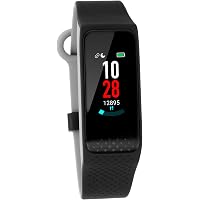 Fastrack reflex 3.0 (Black & Grey) Uni-sex activity tracker - Full touch, color display, Heart rate monitor, Dual- tone…