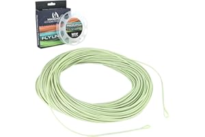SPRINTON Maximumcatch Fliegenfischen Schnur mit Schlaufen, schwimmende Fliegenschnur 30,5m lang, WF3F/4F/5F/6F/7F/8F, sechs Farbe