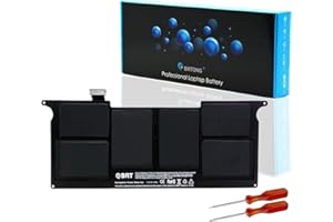 BRTONG A1465 A1370 Laptop Battery Compatible for Mac Book Air 11" A1406 A1495 Battery (Mid 2011 2012 2013 Early 2014 2015 Version) 020-7377-A 020-7376-A MD711 MD223 MC968