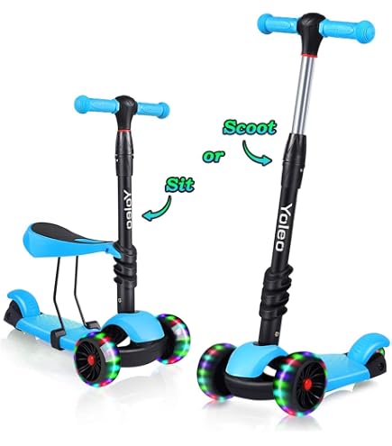 Trottinette 3 Roues pour Enfant - Couleur Bleue - Stabilité et Sécurité Renforcées Trottinette 3 Roues pour Enfant - Couleur Bleue - Stabilité et Sécurité Renforcées
