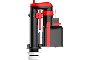 Fluidmaster 19464FM Pro Ultra Universal Dual Flush Syphon, Nero