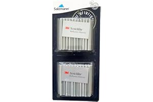 Salzmann Réflecteurs sur Rayons de vélo - Fabriqués avec 3M Scotchlite - Clips pour Tous Les Rayons de vélo Standards