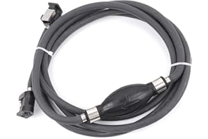 YCTZE Fuel Hose - Premium Replacement for Mariner Outboard Motors, Flexible PVC Fuel Line & Oil Tube with Durable Metal Clamps for Optimal Performance