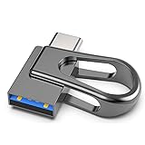 KEXIN Typ C USB-Stick 64GB 2-in-1 OTG USB C Stick Speicherstick USB-C Flash Drive Wasserdicht Flash Laufwerk für PC Laptop Ta