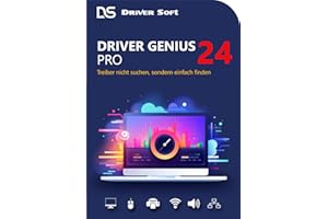 DRIVER-SOFT Driver Genius 24 - Treiber nicht suchen, sondern einfach finden! | PRO | 3 Gerät | 1 Benutzer | 1 Jahr | PC Aktivierungscode per Email