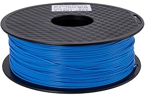 Creality 3D Printer Filament PLA 1.75mm 1KG Bobine,Matériaux d'impression 3D en filament- Bleu