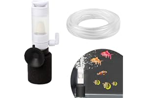 YUEYUAN Mini Filtro in Spugna Filtri biochimici in Spugna Sistema di filtrazione Filtro della Pompa dell'Aria Ultra Silenzioso con Tubo Aereo da 90 cm per Acquario