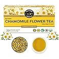 TEACURRY Chamomile Tea (30 Tea Bags, 1 Month Pack) - Pure Chamomile Tea For Sleep, Relaxation and Calmness | NON-GMO Caffeine Free Chamomile Tea