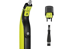 LIAMERHE 1 Stück Ersatzklinge Ersatzklingen Klingen für O Blade QP2520 QP2630 QP2620 QP2724 QP2830 QP2734 O Blade Pro 360 mit Bürste Männergeschenk Trimmaufsätze