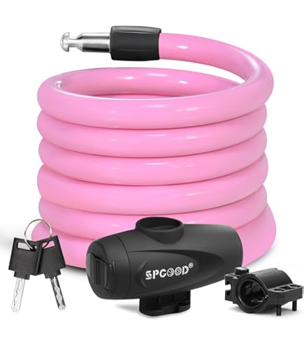 Antivol spirales à symbôles pour vélo enfant - Sport