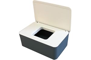 SHENGRUILI Boîte de Mouchoirs Humides,Boite Lingette avec Couvercle,Distributeur de Lingettes Humides,Boîte de Mouchoirs Humides avec Couvercle,pour Bureau,La Chambre à Coucher,La Cuisine