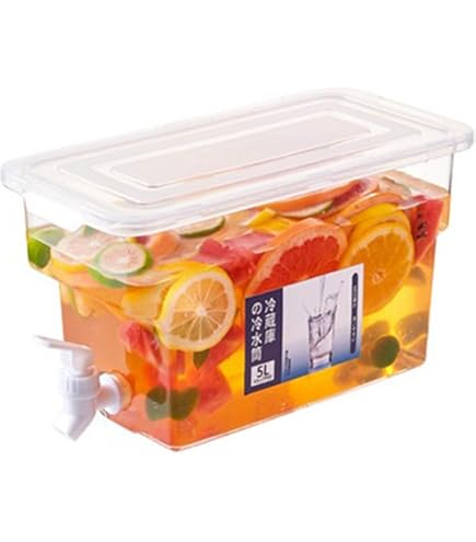 Distributore Bevande Con Rubinetto 3,5 Litri - Per Frigorifero, Succhi E Limonata - Foto 9