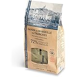 La Corvette Sacchetto Di 10 Saponi Marsigliesi Alle Olive 100g, Green, Senza Profumazione, 1000 Grammo