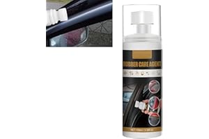 GNAUMORE Rubber Care Agent,Rubber Seal Conditioner,Car Rubber Curing Agent,Car Care Portable Rubber Curing Agent,Car Leather Rubber Repairing Agent,Car Dirt Remover Rubber Restoring Agent,100ML