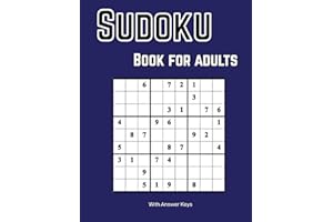 Sudoku Books for Adults: 200+ Zudoku Puzzle (Easy, Medium and Hard)