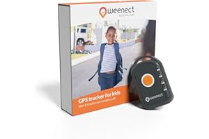 Weenect - GPS tracker for kids | No distance limit | 7 day battery life | Alert button | Emergency telephone | 2G | Subscription required