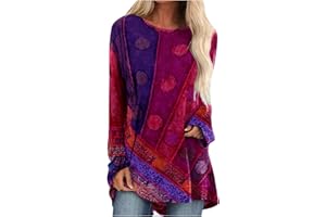 TOFOTL T Shirt Femme Marque Chic Tee Shirt Femme Humour Mode Mi Longue Imprimée Sweat Femme Sport Printemps Pas Cher