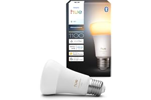 Hue Smart LED A60 led-lampa E27, 1-pack | White Ambiance, smart glödlampa, 8,1 W, 1 000 K–20 000 K, dimbar, smart bel