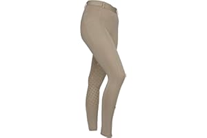 Shires Aubrion Albany Horse Riding Tights in Beige - Maids/Childs 11/12Yrs, Beige