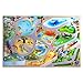 casa pura Washable Children's Play Mat - Zoo Design - 3 sizes available - 80x120cm