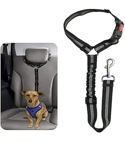 Vehicle Headrest Dog Seatbelt Harness Amazon Best Dog Car Seats