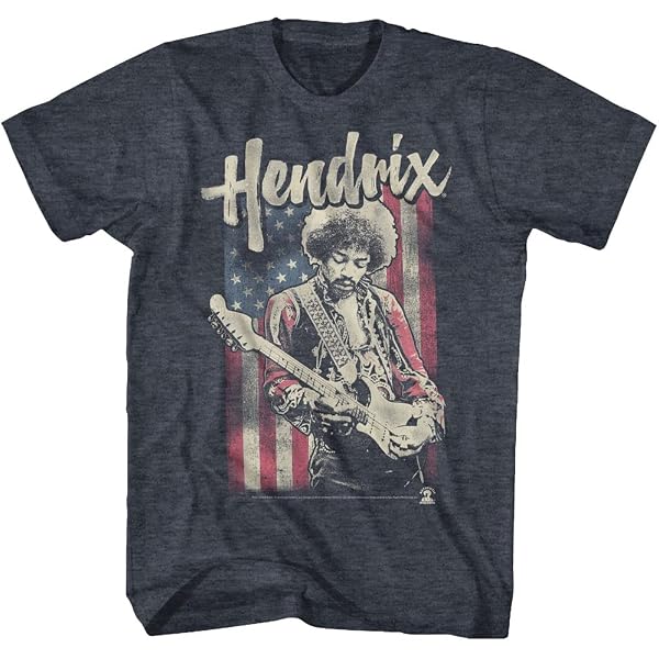 Jimi Hendrix Bold Love Tri-Blend T-Shirt - Soft Vintage Graphic Tee