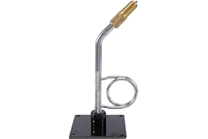 MDYBF ÉTau Portatif de Fixation de Mouche avec Base Rotative C-Clamp Kit de MatéRiel de PêChe en Alliage de Voyage MatéRiel de PêChe à la Mouche Outil de Reliure de Crochet