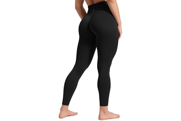 CRZ YOGA Secretsculpt Mindre Leggings 25" | Ingen rumpkrympning som fortfarande smickrar rumpan. Rumplyftning, Softretch, Ultimat komfort, Yoga, Ingen söm framtill