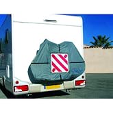 Generic 2/3 Seater Bicycle Cover for Motorhome with Sign Holder, Universal Size, UV Protection, Waterproof, 25 x 32 x 1 cm