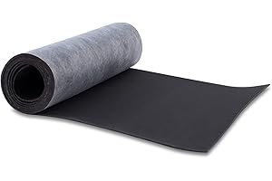 BXI Barrière insonorisante en vinyle 6 kg/m² 30 x 250 cm MLV, matériau insonorisant anti-vibration, épaisseur 3 mm