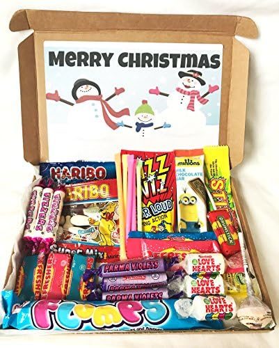 Christmas Retro Sweet Stocking Filler / Xmas Retro Sweet Hamper Box