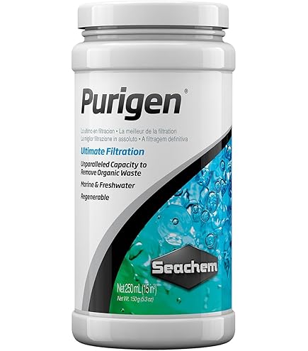 Seachem Purigen 1 Liter – Aquarium Filtermedien, Entfernt Schadstoffe, Kontrolliert Nitrat & Ammoniak