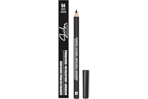 Sheila Cosmetics Cleopatra, Wasserfester Augenstift, Weiche und Verblendbare Textur, 24 Stunden Halt, Augenärztlich Getestet, Made in Italy (04 Wild Green)